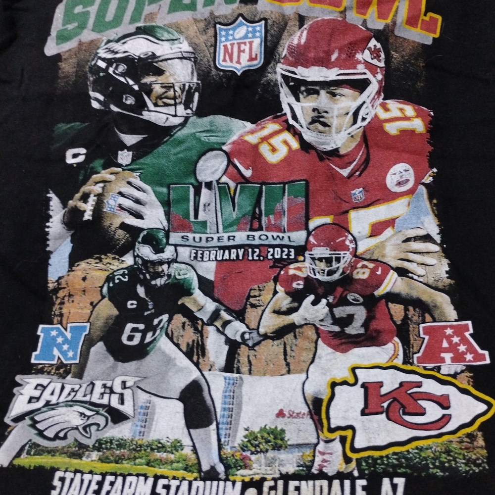 Russell Athletic Super Bowl Graphic Tee - Black